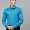 Men Blue Opaque Formal Shirt