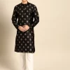 Men Ethnic Motifs Printed Regular Kurta with Pyjamas