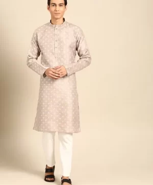 Men Ethnic Motifs Printed Regular Kurta with Pyjamas