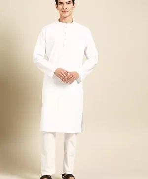 Men Regular Pure Cotton Kurta with Pyjamas