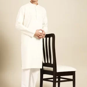 Men Striped Regular Pure Cotton Kurta with Pyjamas