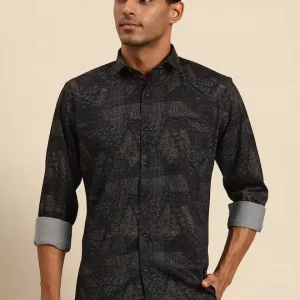 Men Smart Opaque Printed Casual Shirt