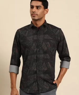 Men Smart Opaque Printed Casual Shirt